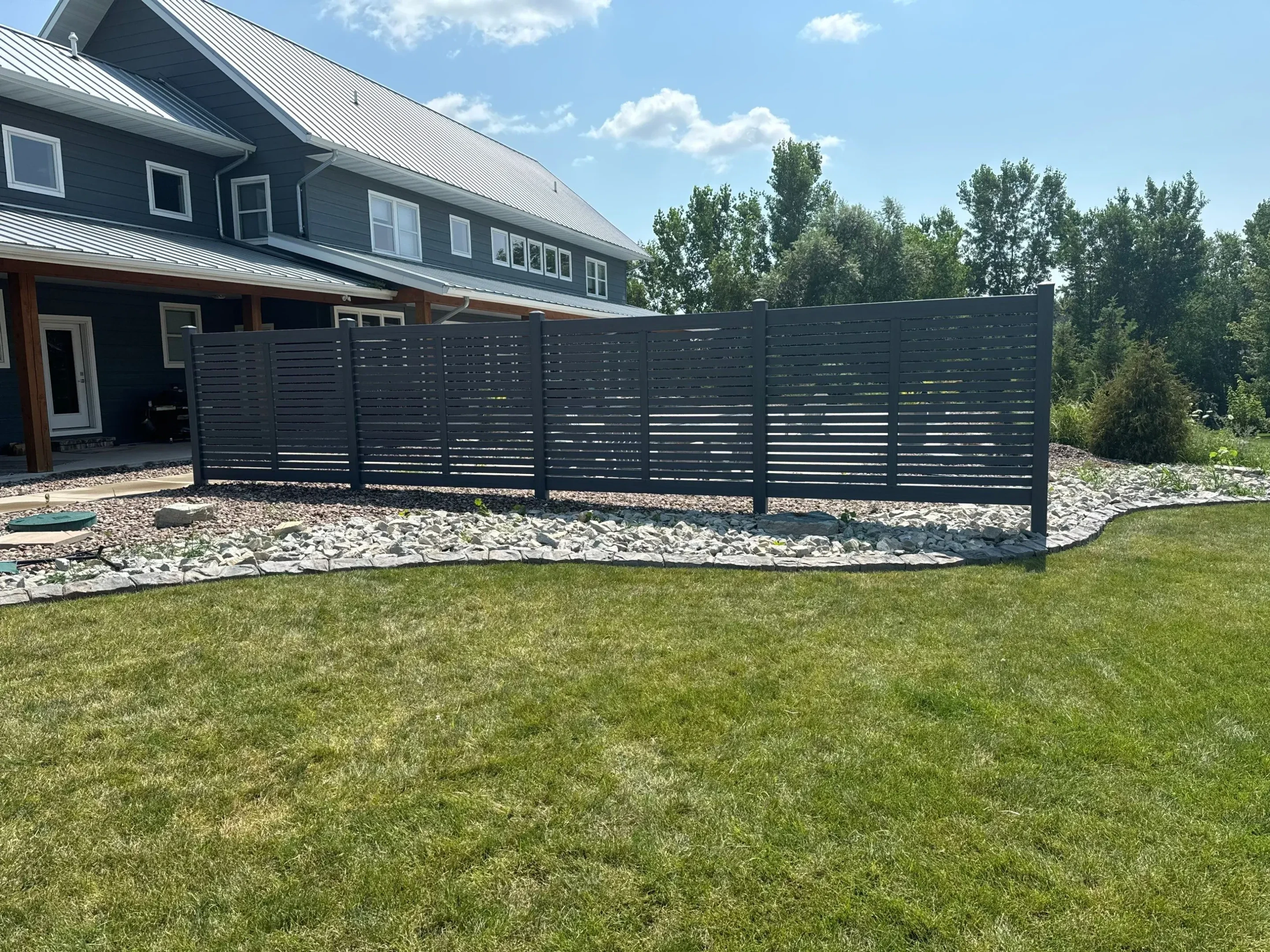 Landscape curbing in Dunwoody, GA