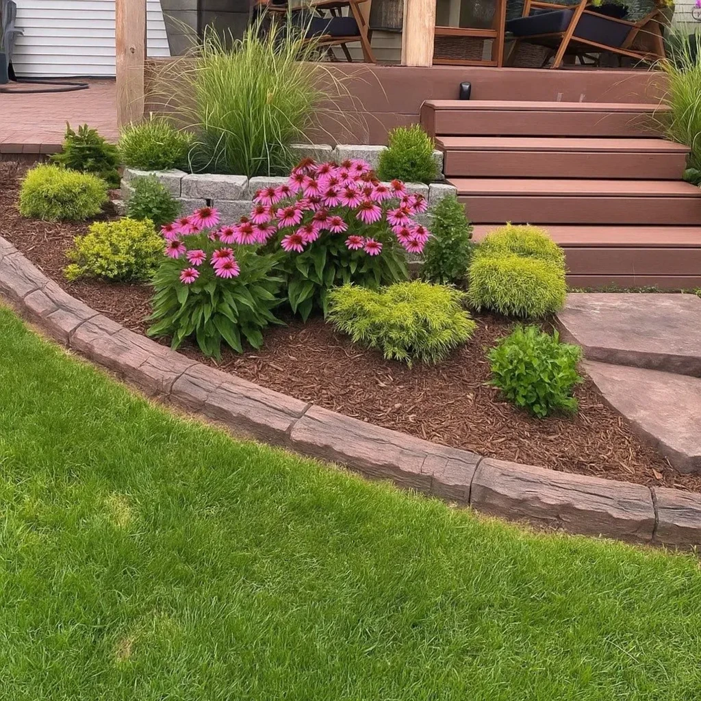 Professional landscape curbing